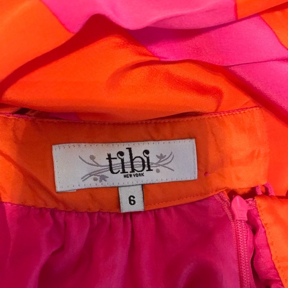 Tibi Pink & Orange gown - worn once! - Picture 5 of 6